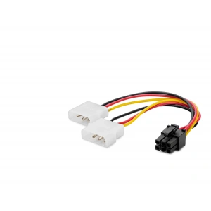 Ekran Kartı Power Y Kablosu 2X 4 Pin To 6 Pin 12V 26 Cm HDX5520