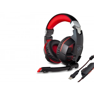 G59 Kulaklık Usb 7.1 Ps4 Uyumlu Led - Siyah Kırmızı