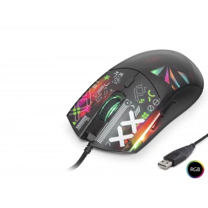 Good Pro G306D Mouse 7200 Dpi Rgb Cyber Desenli - Siyah