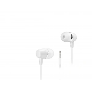 Kablolu Kulak İçi Mikrofonlu Kulaklık 3.5 Mm Pc Telefon Uyumlu Beyaz DHE7000WT