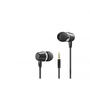 Kablolu Kulak İçi Mikrofonlu Kulaklık 3.5 Mm Pc Telefon Uyumlu Siyah DHE7000BK