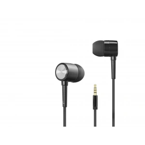 Kablolu Kulak İçi Mikrofonlu Kulaklık 3.5 Mm Pc Telefon Uyumlu Siyah DHH1111BK