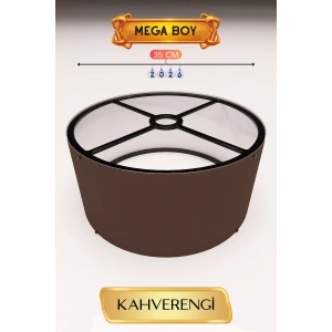 Kahverengi Lambader Başlığı 35 CM Mega Boy