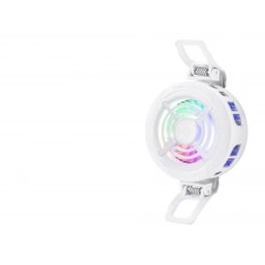 Klipsli Telefon Soğutucu Fan Rgb Beyaz K56