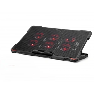 Laptop Soğutucu 6 Fan Led - Siyah HDX4255