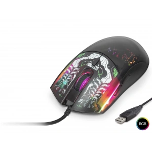 Mouse 7200 Dpi Rgb Graffiti Desenli - Siyah G306A