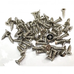 Nikel 1000 Adet Klips Vidası 2,3x7,5 mm YHB, İthal - Konik Başlı Kutu Ayak, Askı, Mini Vida
