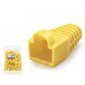 Rj45 Konnektör Papuç - 100 Adet Sari / Ekonomik Poşet Paket ND2427