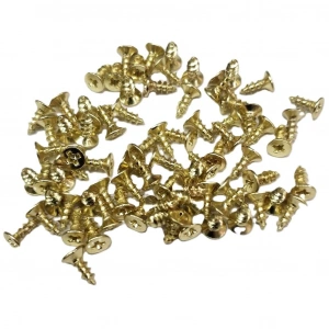 Sarı 1000 Adet Klips Vidası 2,3x6 mm YHB, İthal - Konik Başlı Kutu Ayak, Askı, Mini Vida