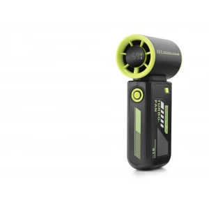 Şarjlı Turbo Mini El Fanı Dijital Göstergeli N115