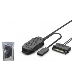 Sata Mini Fan Argb Kontrolcüsü - Siyah HDX1082
