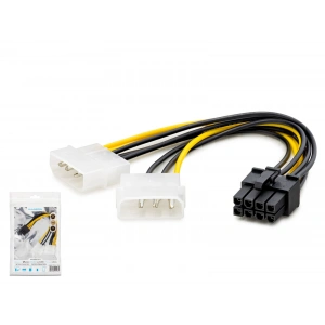 Sata To 8 Pin Ekran Kartı Power Kablosu - Siyah HDX5504