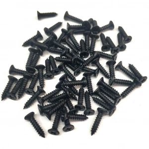 Siyah 1000 Adet Klips Vidası 2,2x9,5 mm YHB - Konik Başlı Kutu, Sandık, Ayak, Askı, Mini Vida