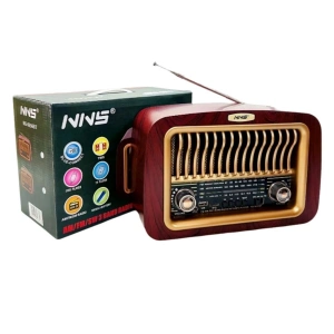 USB Şarj Edilebilir Kolay Taşınabilen Klasik AM ve FM ve SW Transistör Retro Nostaljik Radyo