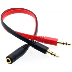 Tek Girişli Kulaklığı Mikrofon ve Ses Çeviren Kablo RXY-4611