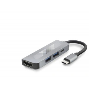 Type-C Hub Hdmi 4K Usb 3.0 Pd 4 Port Gri HDX7840