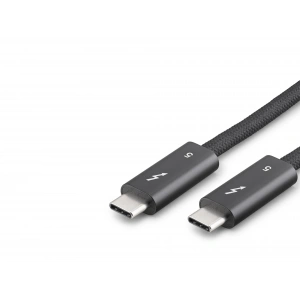 Type-C Thunderbolt 5 120 Gbps 240W 16K 60 Hz Şarj Ve Data Kablosu 1 M Siyah HDX7891