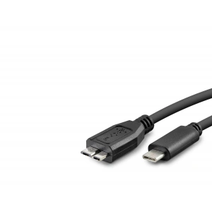 Type-C To Micro-B 3.0 Kablosu 60 Cm - Siyah HDX1062