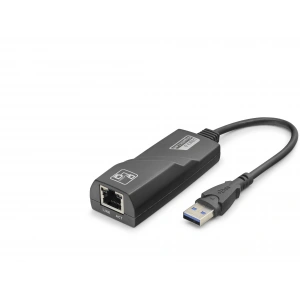 Usb 3.0 Ethernet Adaptör Gigabit Siyah HDX7867