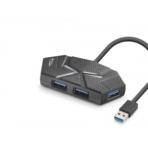 Usb 3.0 Hub Rgb 4 Port 5 Gbps 1.2 M HDX7050