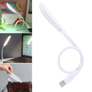 Dokunmatik Masa ve Kitap Okuma Lambası USB Girişli 14 Ledli 3 Kademeli Ledi Beyaz