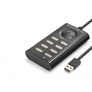 USB Hub 8 Port 480 Mbps 1 M Siyah HDX7052