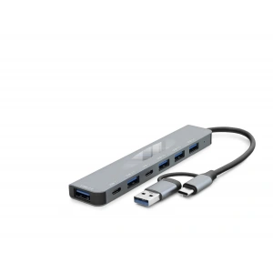 Usb Type-C 3.0 Hub 7 Port Gri HDX7827