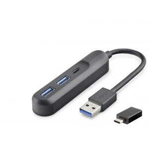 Usb Type-c 3.2 Gen1 Hub 3 Port 5 Gbps Siyah U35G05
