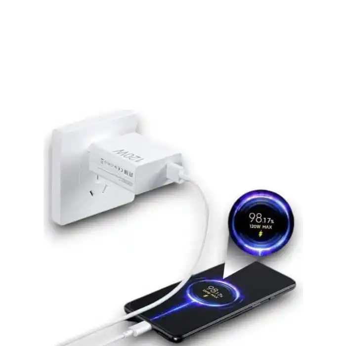Hızlı Şarj Cihazı 120W Type-C Uyumlu Akıllı Telefonlar için