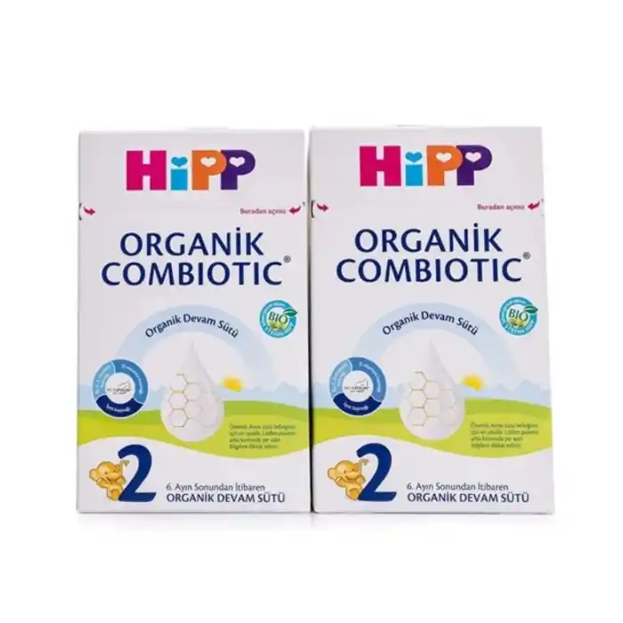 Organik Bebek Sütü 800 Gr 2 Adet Islak Mendil Hediyeli