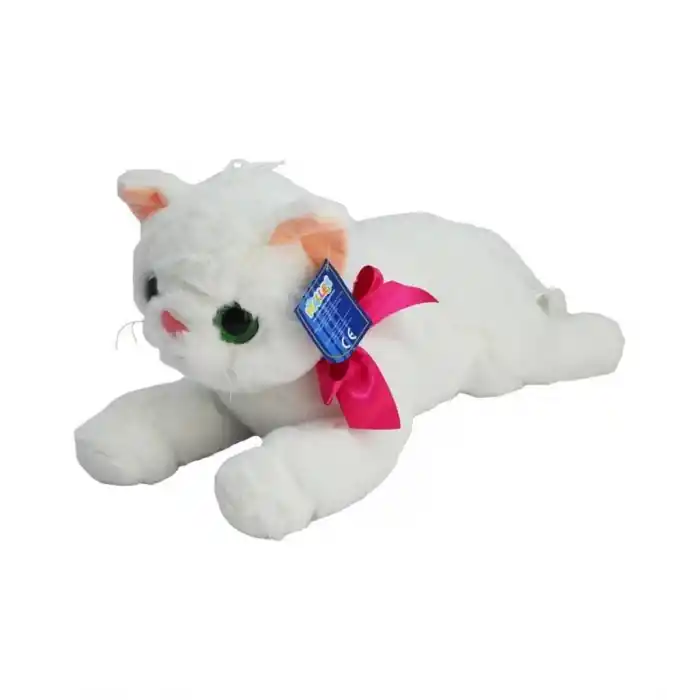Yumuşak Kedi Peluş 25 cm Konforlu Oyun Arkadaşı