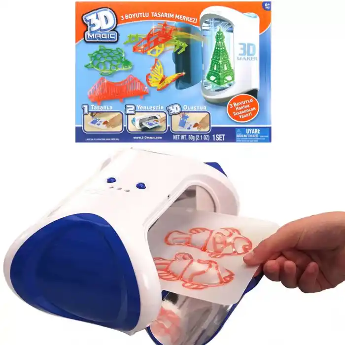 Yaratıcı 3D Tasarım Merkezi 81000 ile Eğlenceli Projeler
