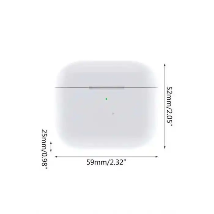 Bluetooth 5.0 Kulaklık Beyaz 3. Nesil iOS Android Uyumlu