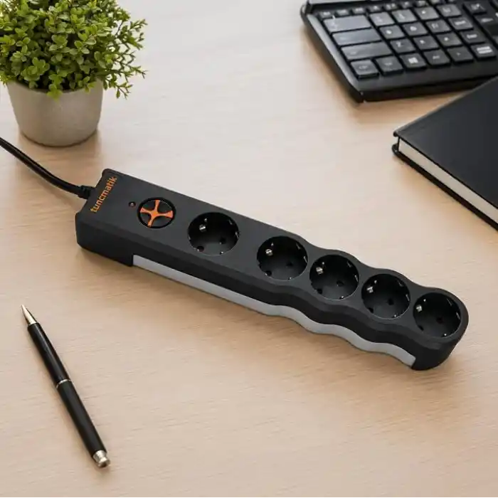 Tuncmatik TSK6136 PowerSurge 5 Priz 1050 Joule Enerji Koruma