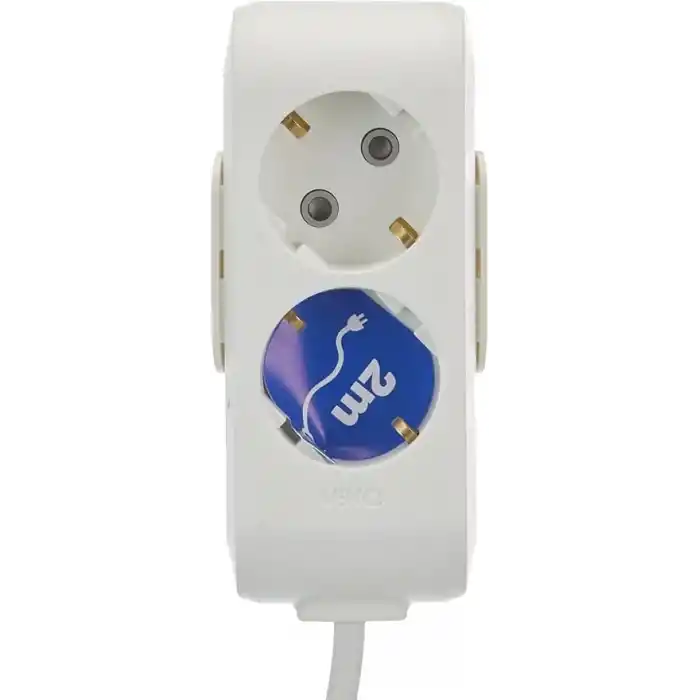Viko Multi-Let 2li Topraklı Kablolu Ç.K 2mt Priz