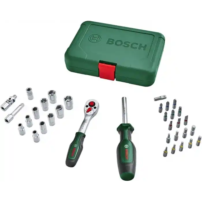 Bosch Home and Garden El Aleti Seti 34 Parça (Lokma- Vidalama uçları)