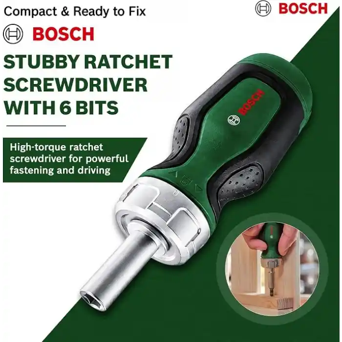 Bosch 1600A027PK Cırcırlı 6 Parça Tornavida
