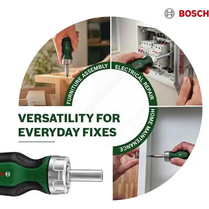 Bosch 1600A027PK Cırcırlı 6 Parça Tornavida