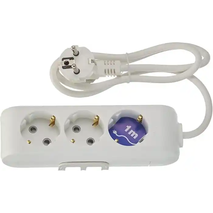 Viko Multi-Let Üçlü Priz Topraklı Kablolu Çocuk Korumalı 1 Mt