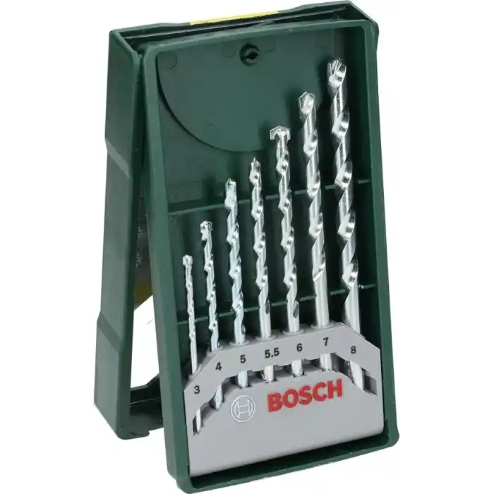 Bosch Dıy 7 Parça. Mini-X-Line Taş Matkap-Seti