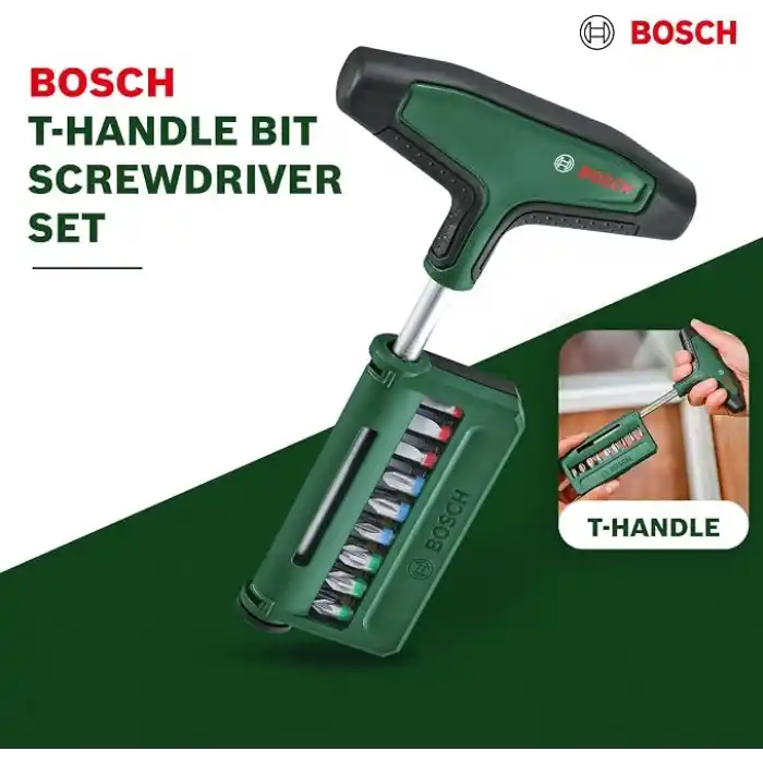Bosch T Tipi Çok Amaçlı Tornavida Seti 19 Parça