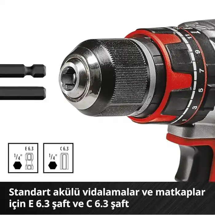 Einhell Orijinal XS-CASE 32 Parça Bit Ucu Set 49118693