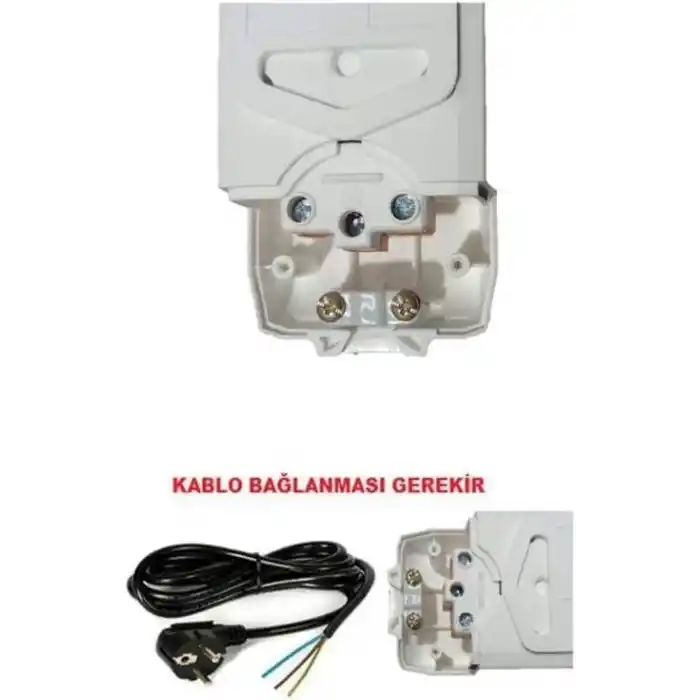 Viko Multi-Let Siyah Altılı Priz Anahtarlı Toprak Klemensli Çocuk Korumalı