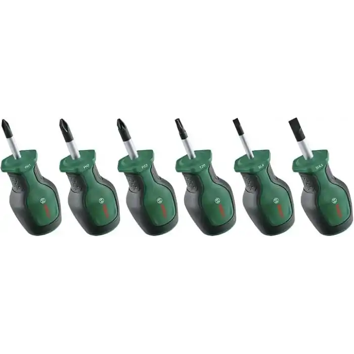 Bosch Kısa Tornavida Seti 6 Parça