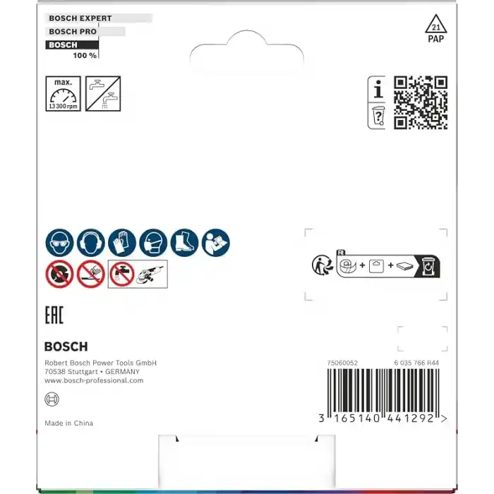 Bosch Professional Accessories Elmas Kesme ve Delme Aksesuarları, Disk, Gri, 115x22.23x1.6x7 mm, 1 Adet