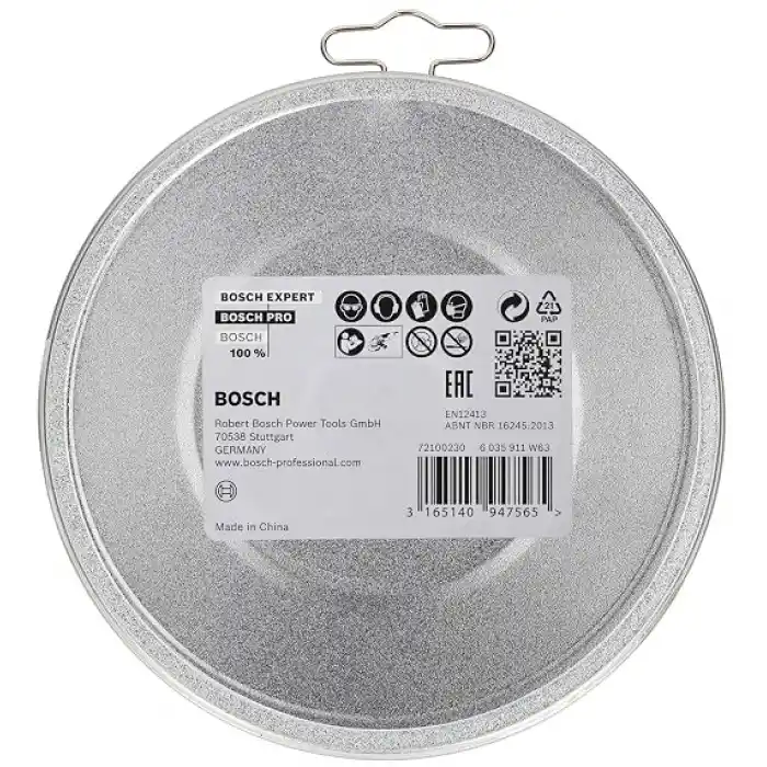 Bosch Professional 10 Adet Düz Kesme Diski Standart (Inox, X-LOCK, Ø115 mm, Delik Çapı: 22,23 mm, Kalınlık: 1 mm), Ø 115 mm