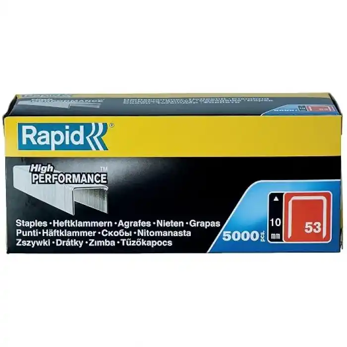 Rapid 53/10 5M Zımba Teli (Galvaniz)