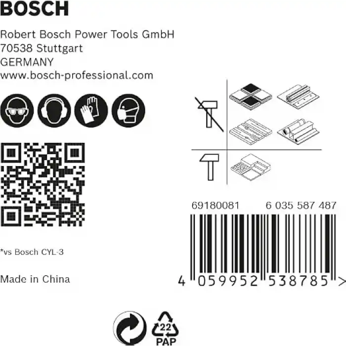 Bosch Professional Accessories 5x Expert Hex-9 Multiconstruction Delme Ucu Setleri (Beton, Yumuşak Döşemeler, Çelik, Yumuşak Ahşap, Plastik, 4-8 mm, Aksesuar Döner Matkap/Vidalamalar)