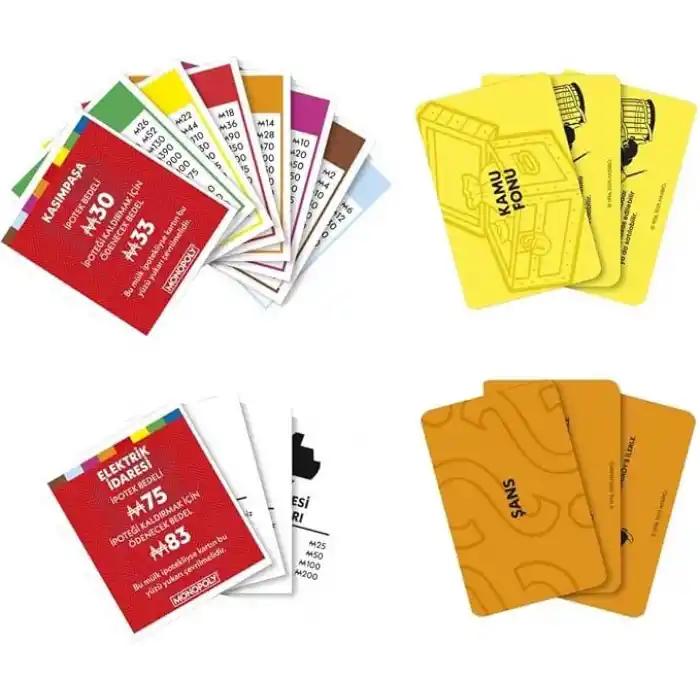 Monopoly Kutu Oyunu | Saklama Tepsili ve Daha Büyük Piyonlu Klasik Oyun | 8 Yaş ve Üzeri | 2 ila 6 Oyuncu | Çocuklar ve Yetişkinler için Aile Oyunları | Çocuk Hediyeleri
