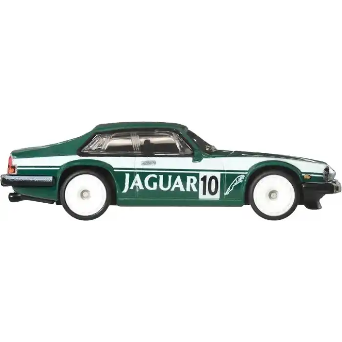 Hot Wheels Car Culture 1:64 ölçekli premium metal oyuncak, Jaguar XJS, Real Riders tekerlekler, Metal/Metal gövde ve şasi, Vintage Temalı Arabalar, JKF02